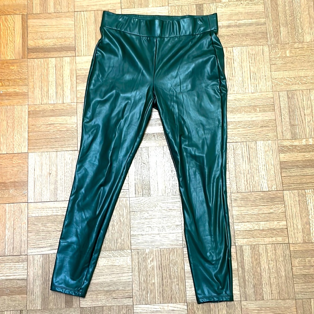 Loft faux leather leggings